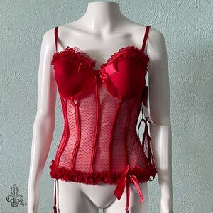 🍒NWT red corset🍒